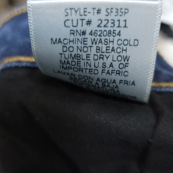 Just Black skinny frayed jeans cropped size 25P - Picture 8 of 8